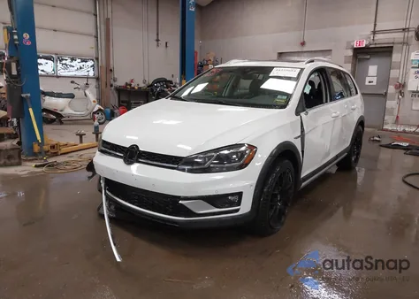 2019 Volkswagen Golf Alltrack Tsi S/Tsi Se/Tsi Sel z USA, uszkodzony, nr VIN 3VWM17AU4KM522474